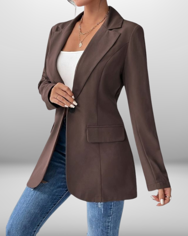 Abegale | Classic Down Blazer